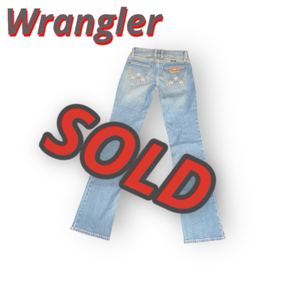 NWOT Wrangler bootcut jeans Sz. 0 SUPER CUTE